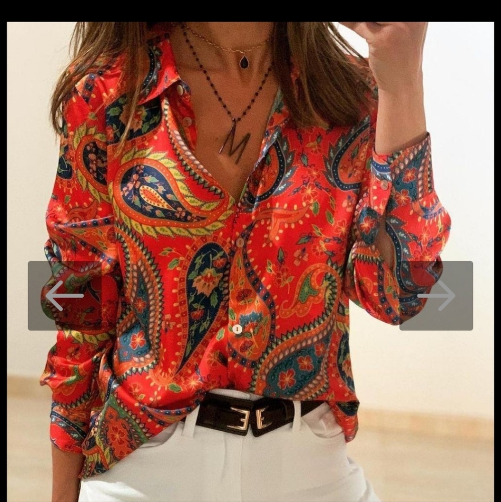 New button up large top